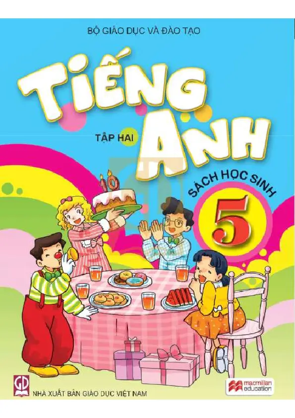 Tiếng Anh 5- Sách học sinh: Tập 2
