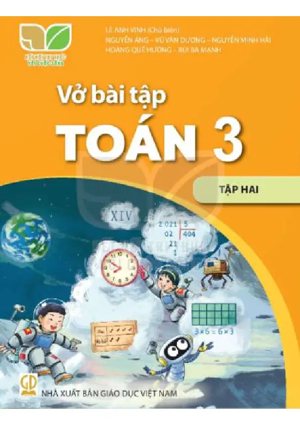 Vở bài tập Toán 3, Tập 2