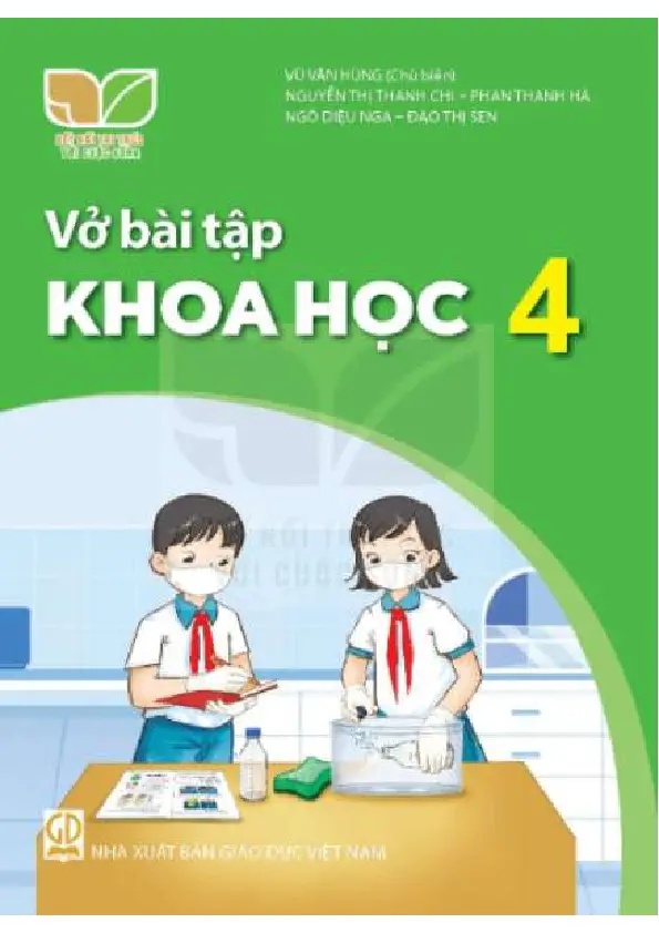Vở bài tập Khoa học 4