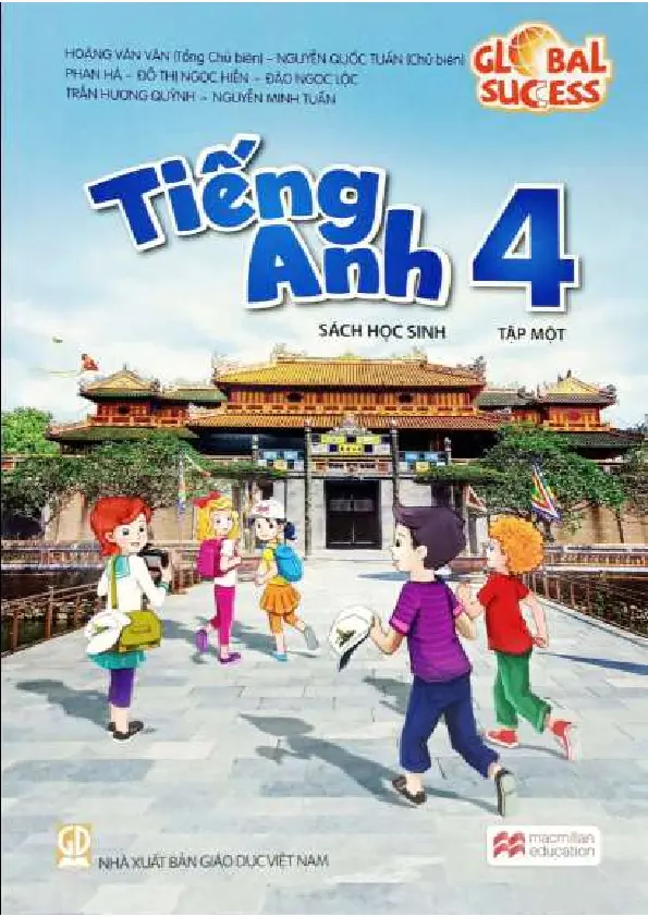 Tiếng Anh 4 - Sách học sinh: Tập 1
