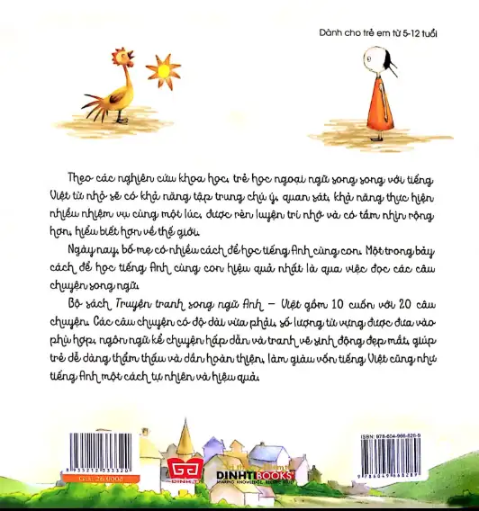 Nuôi dưỡng tâm hồn - Truyện tranh song ngữ Anh - Việt: Bé biết quan tâm và bao dung