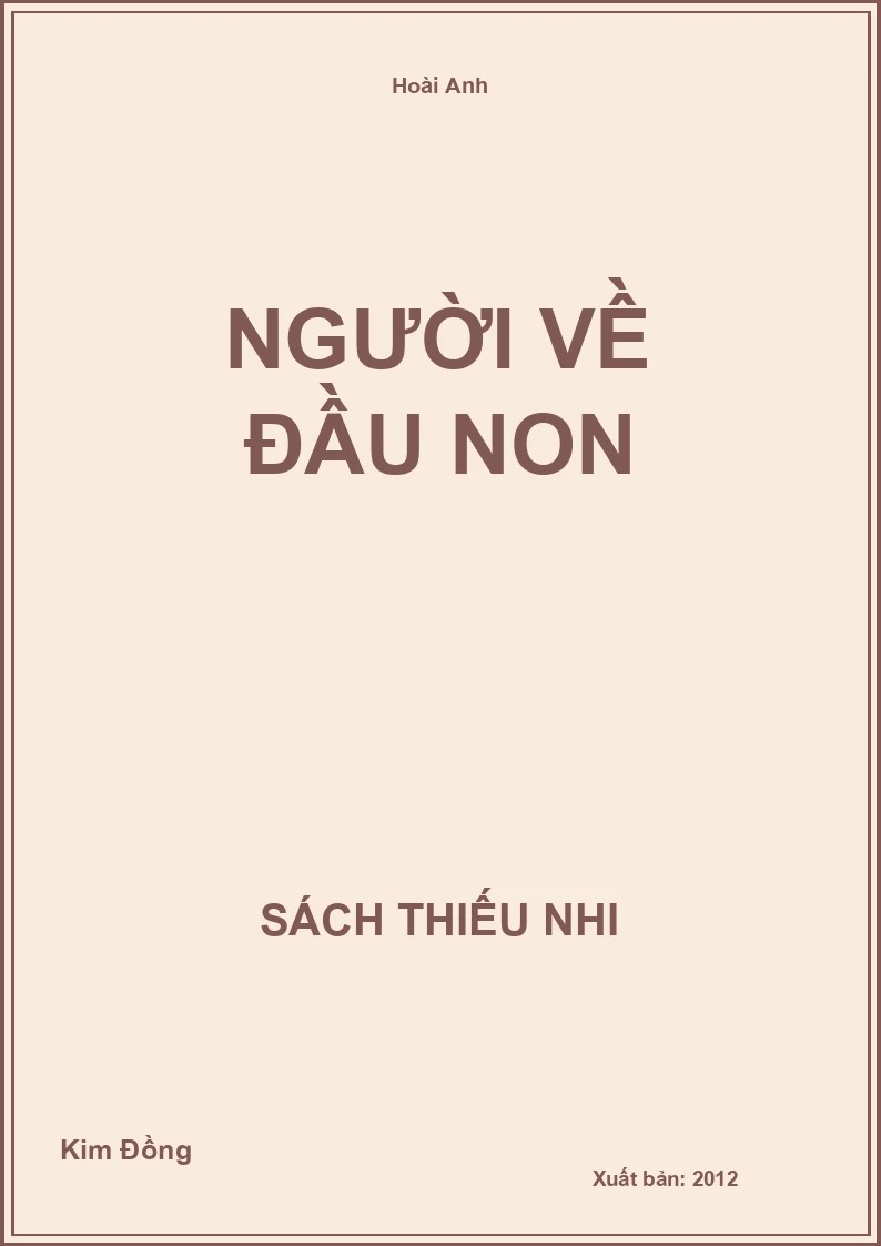 Người về đầu non