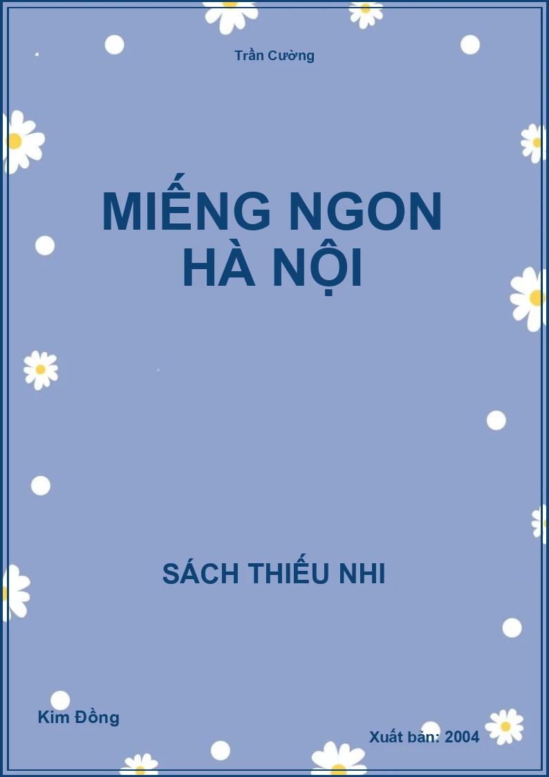 Miếng ngon Hà Nội