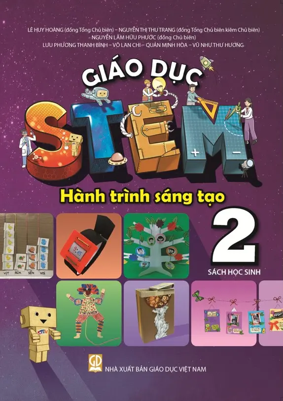 Sách Giáo dục Stem 2 - Hành trình sáng tạo - Sách học sinh
