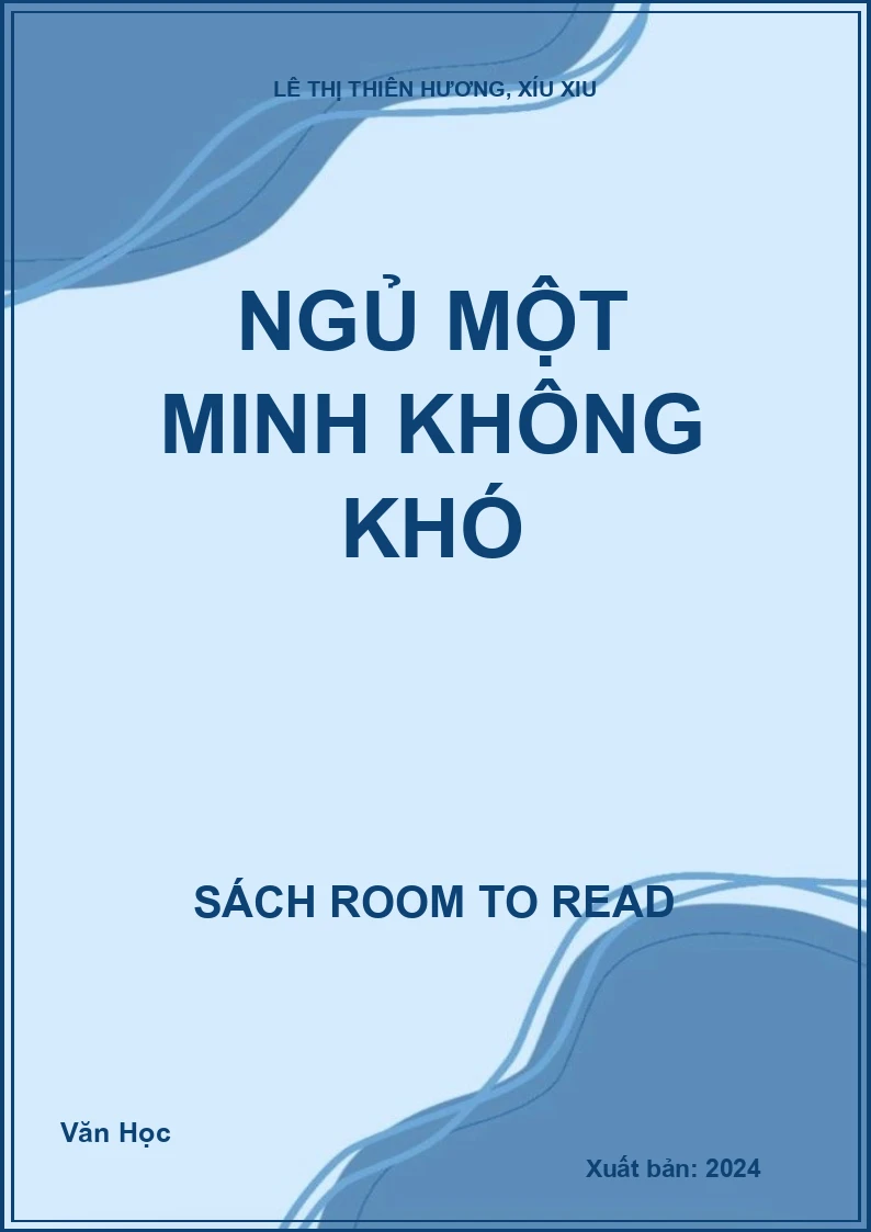 Ngủ một minh không khó