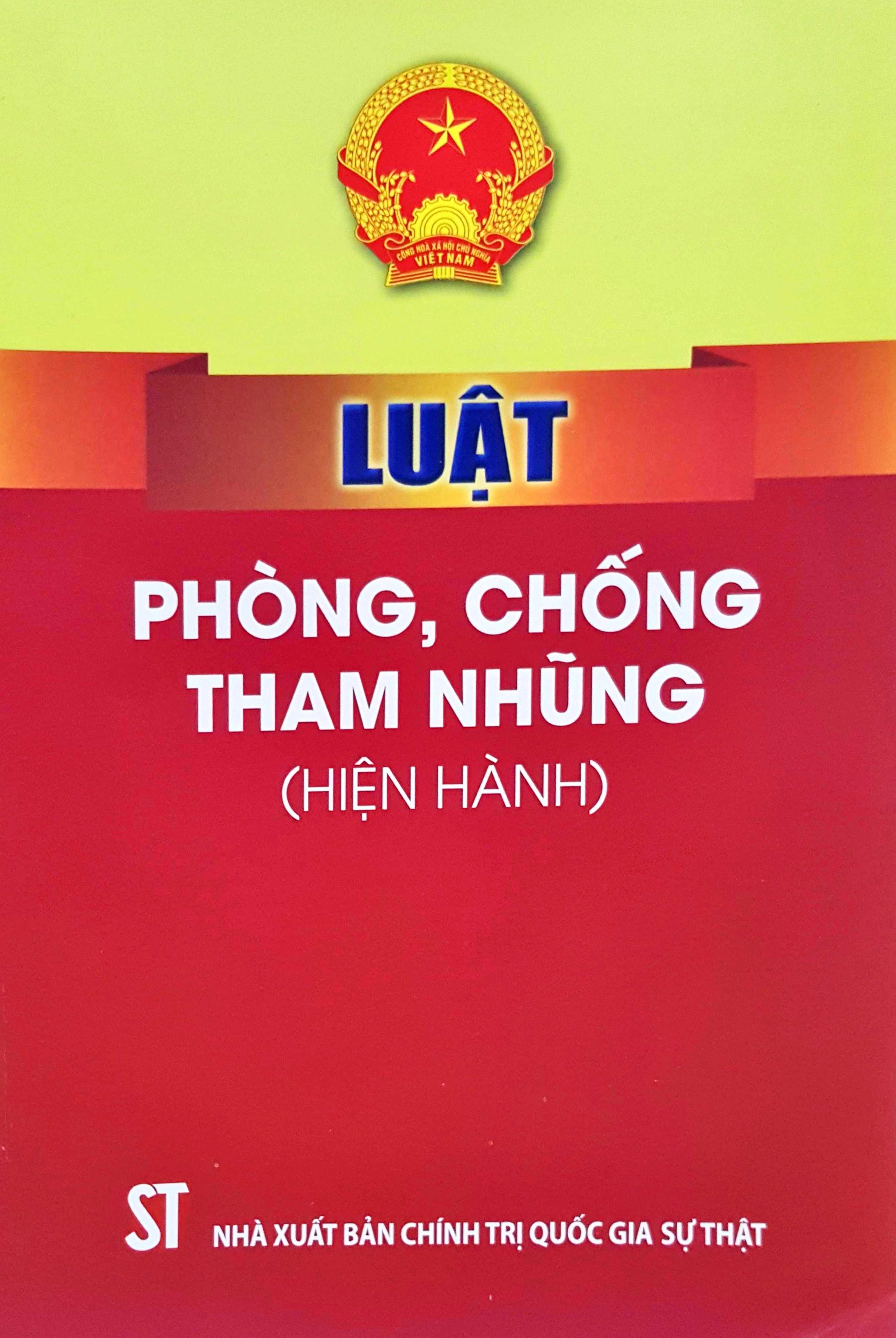 Luật phòng, chống tham nhũng