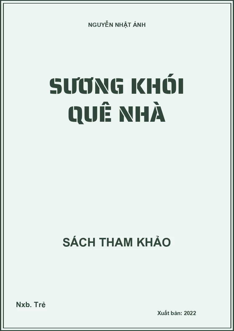Sương khói quê nhà