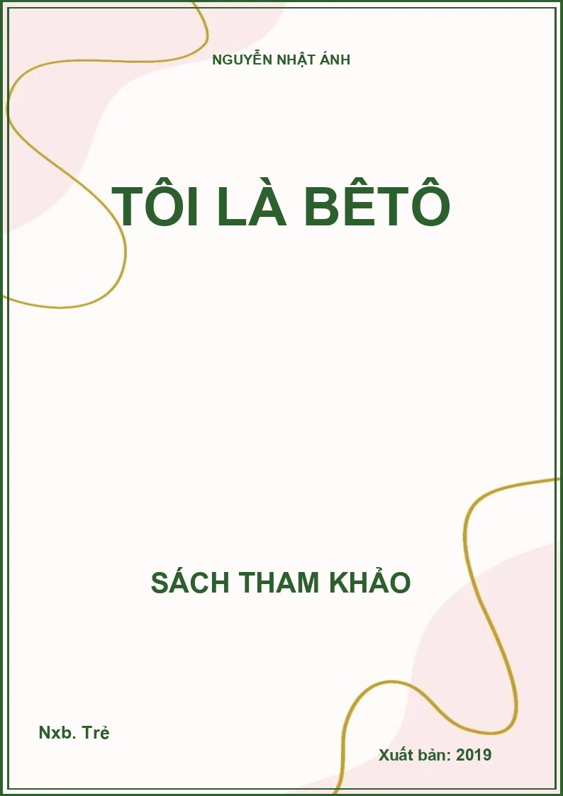 Tôi là Bêtô