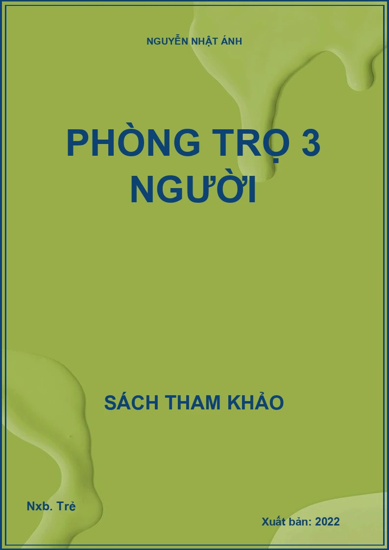 Phòng trọ 3 người