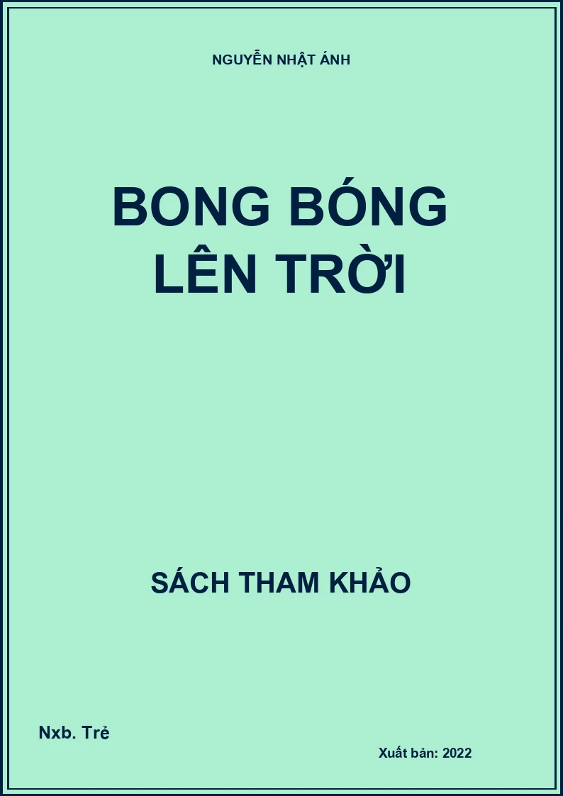 Bong bóng lên trời