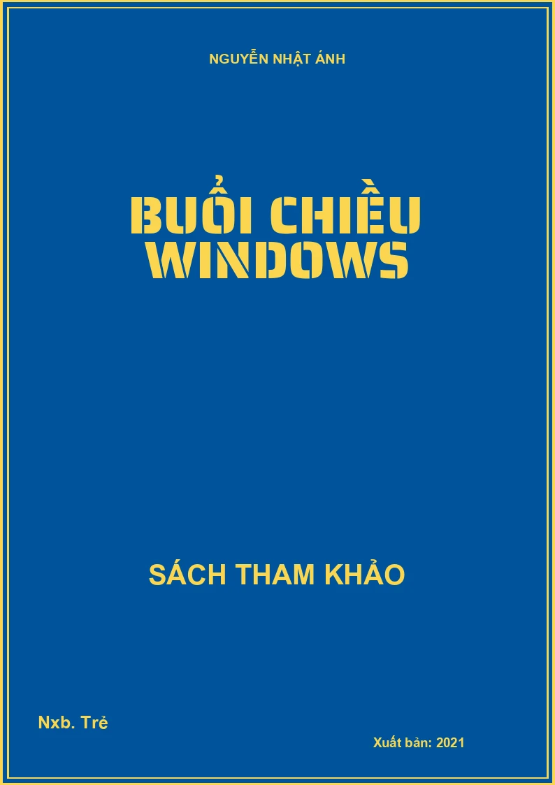Buổi chiều windows