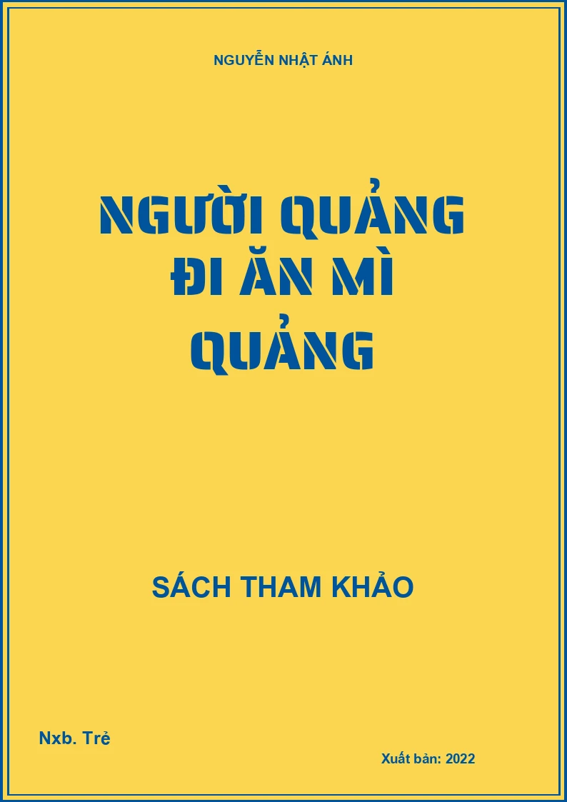 Người Quảng đi ăn mì Quảng