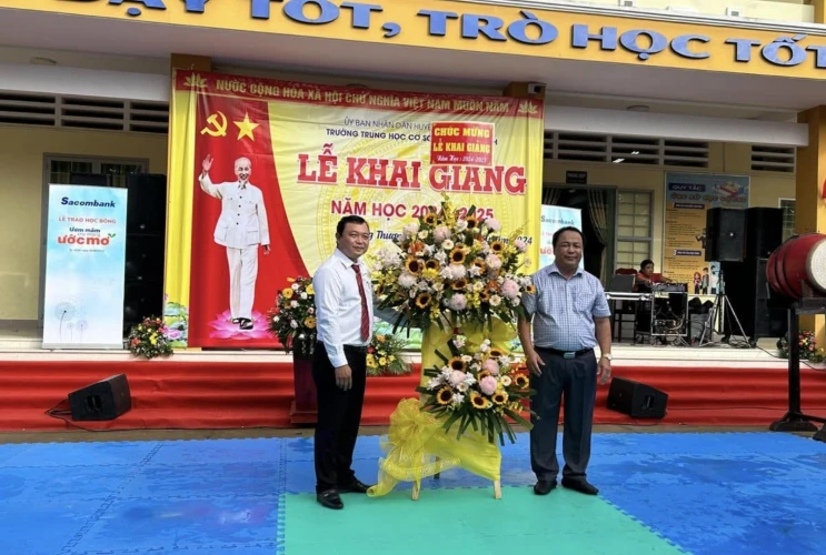 Trường THCS Nguyễn An Ninh tổ chức Lễ khai giảng năm học 2024-2025