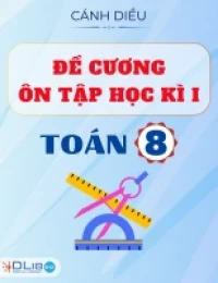 Đề Cương Ôn Tập Học Kì I - Toán 8 - Cánh Diều