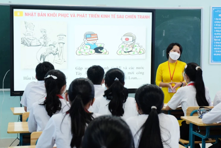 Giáo viên trẻ nhiều tâm huyết, dạy giỏi