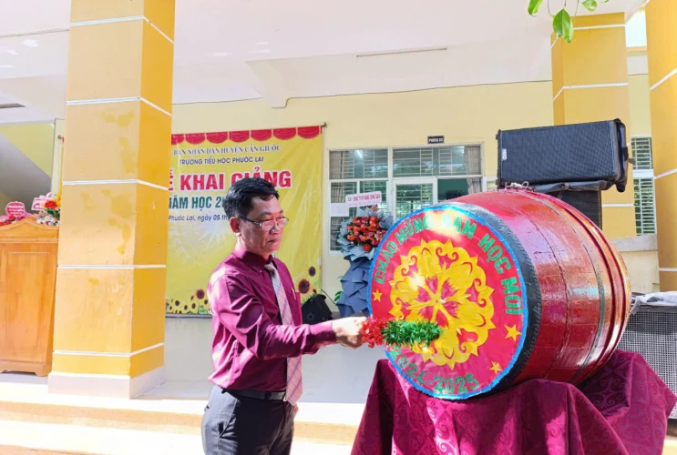 Trường Tiểu học Phước Lại tổ chức Lễ khai giảng năm học 2024-2025