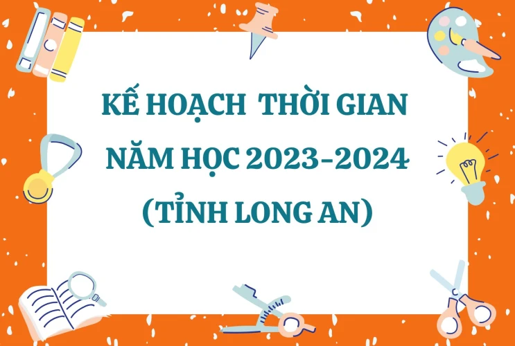 Kế hoạch thời gian năm học 2023-2024