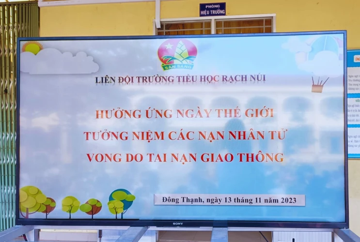 Hưởng ứng Ngày Thế giới tưởng niệm các nạn nhân tử vong do tai nạn giao thông