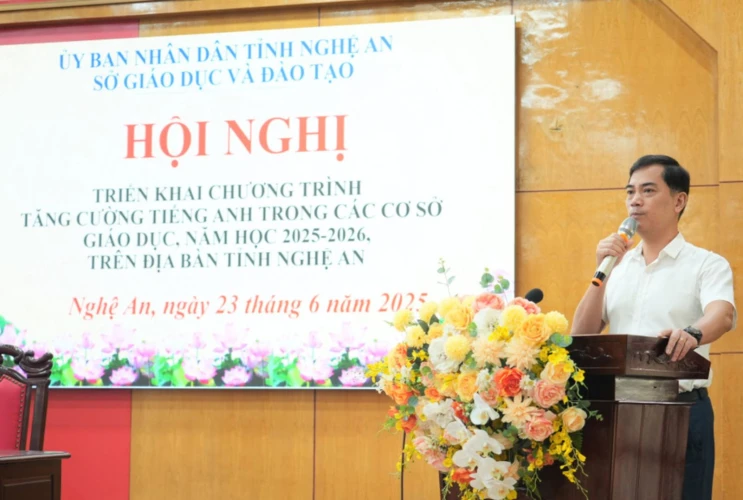 Nghệ An hướng dẫn triển khai chương trình tăng cường tiếng Anh năm học 2025-2026
