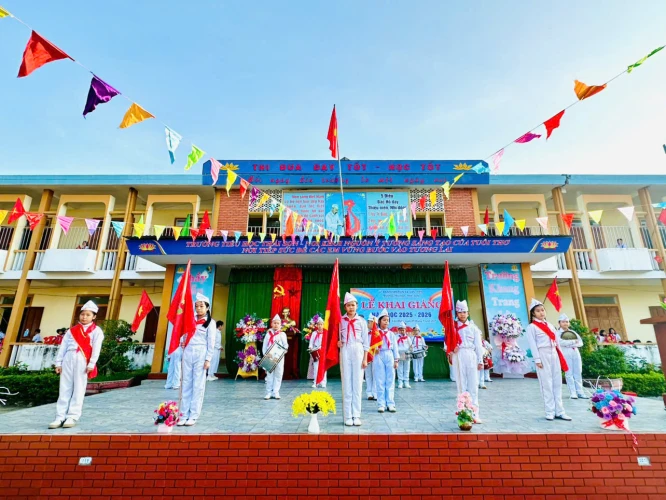 Khai giảng 2025–2026: Niềm vui ngập tràn tại Trường Tiểu học Thái Sơn