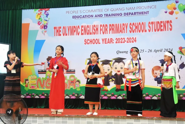 Tổng kết Hội thi “Olympic Tiếng Anh cấp Tiểu học” tỉnh Quảng Nam năm học 2023-2024