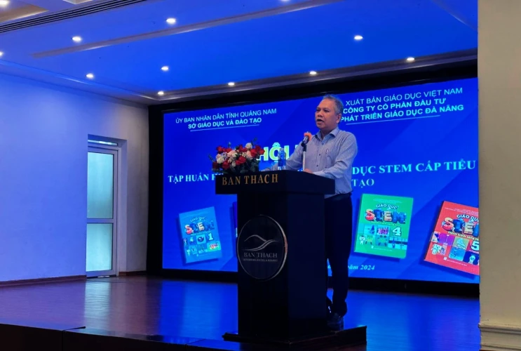 Quảng Nam: Tập huấn sử dụng tài liệu Giáo dục STEM 5 theo Chương trình giáo dục phổ thông 2018