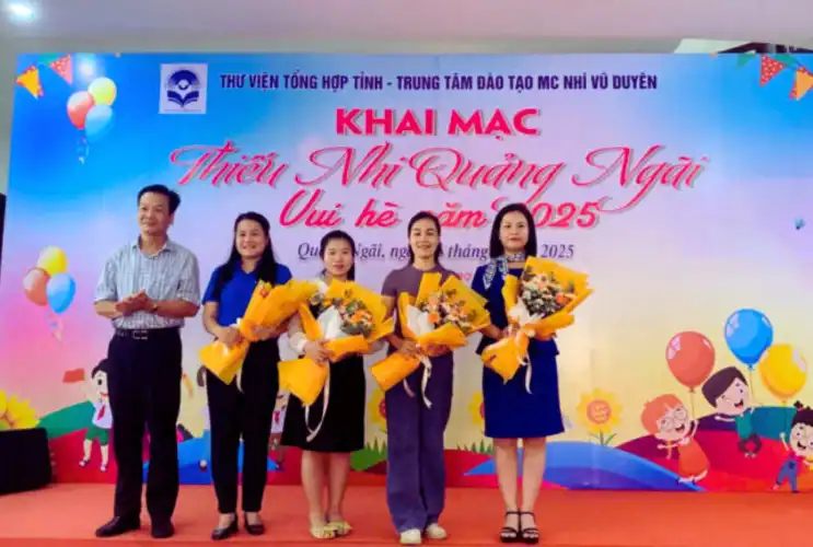 Thư Viện Tổng Hợp tỉnh Quảng Ngãi tổ chức hoạt động Thiếu Nhi Vui Hè Năm 2025