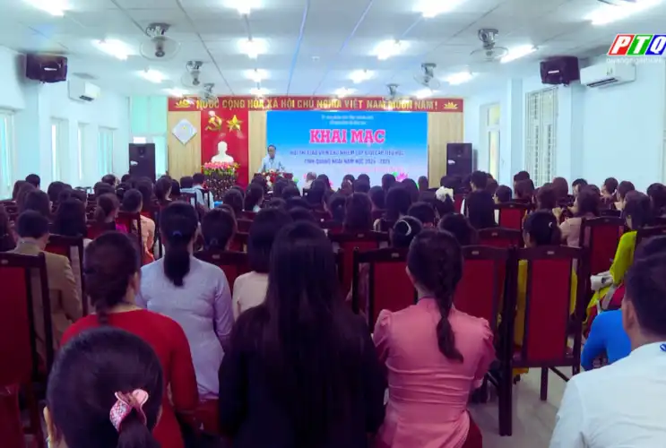 Khai mạc Hội thi giáo viên chủ nhiệm lớp giỏi cấp Tiểu Học tỉnh Quảng Ngãi năm học 2024-2025