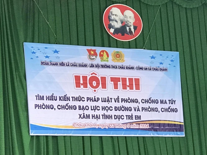 Trường THCS Châu Khánh tổ chức Ngày hội “Thiếu nhi vui khỏe – Tiến bước lên Đoàn” năm 2024