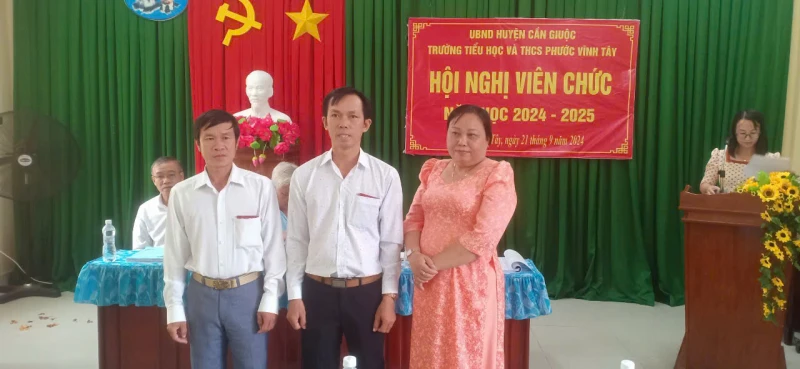 Hội nghị cán bộ công nhân viên chức năm học 2024-2025
