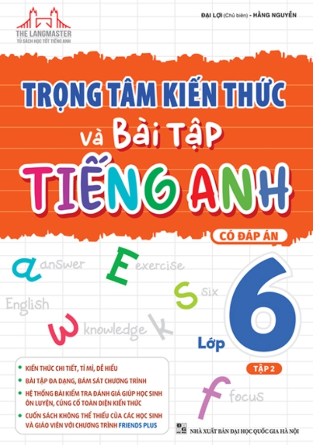 Trọng Tâm Kiến Thức Và Bài Tập Tiếng Anh 6 – Tập 2