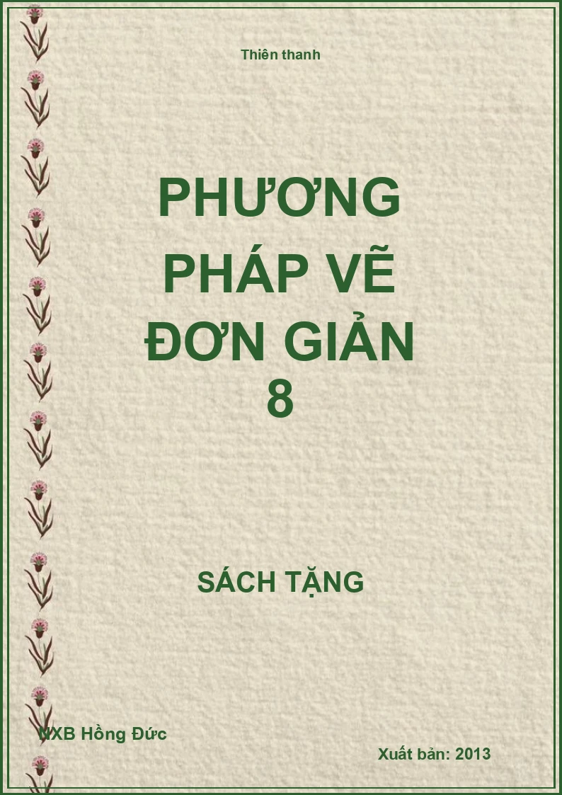 Phương pháp vẽ đơn giản 8