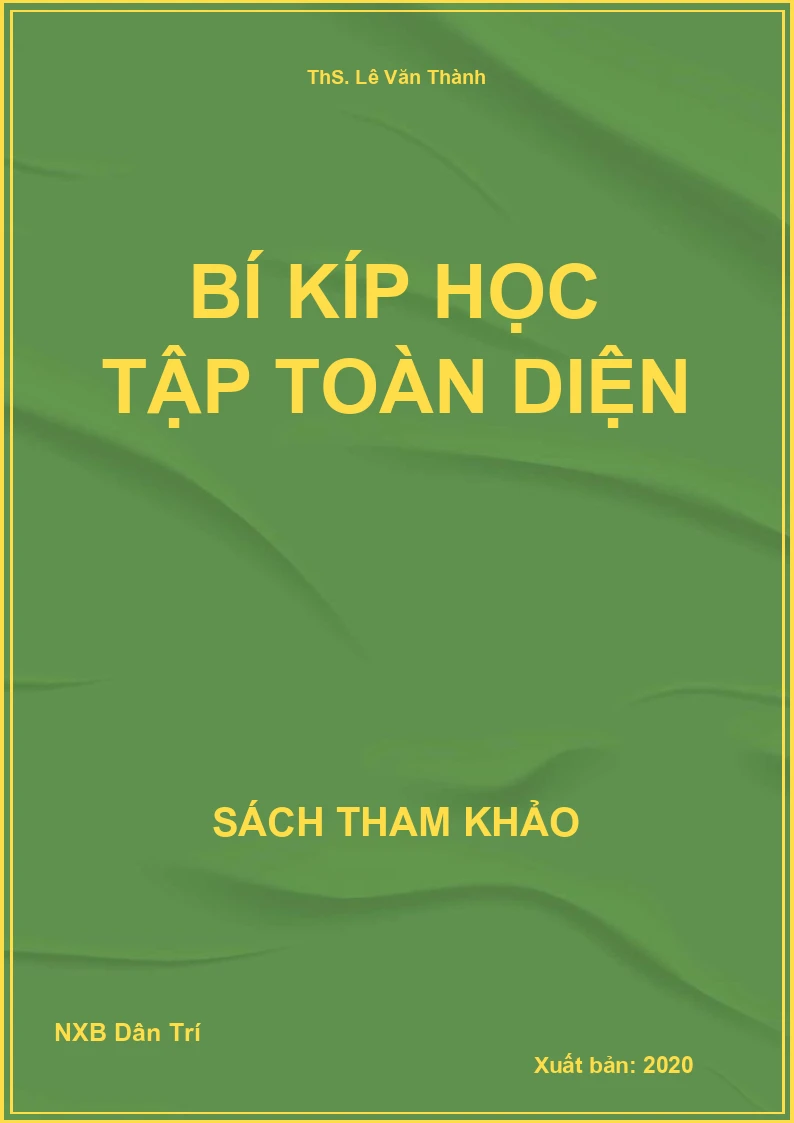 Bí kíp học tập toàn diện