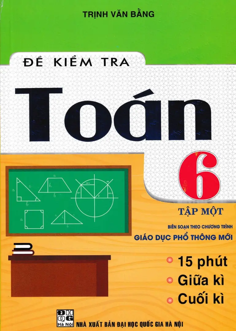 Đề kiểm tra toán 6 Tập 1
