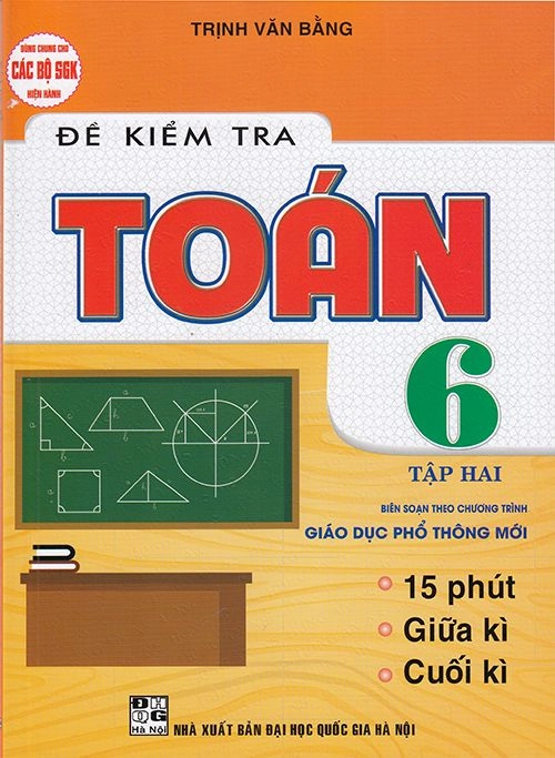 Đề kiểm tra toán 6 Tập 2