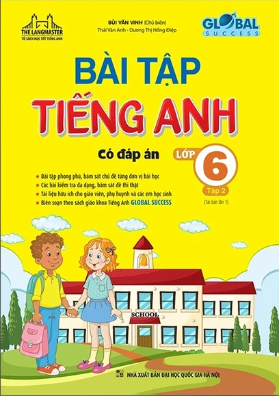 Bài tập Tiếng Anh 6 có đáp án tập 2