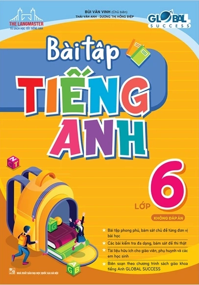Bài tập Tiếng Anh 6 không đáp án