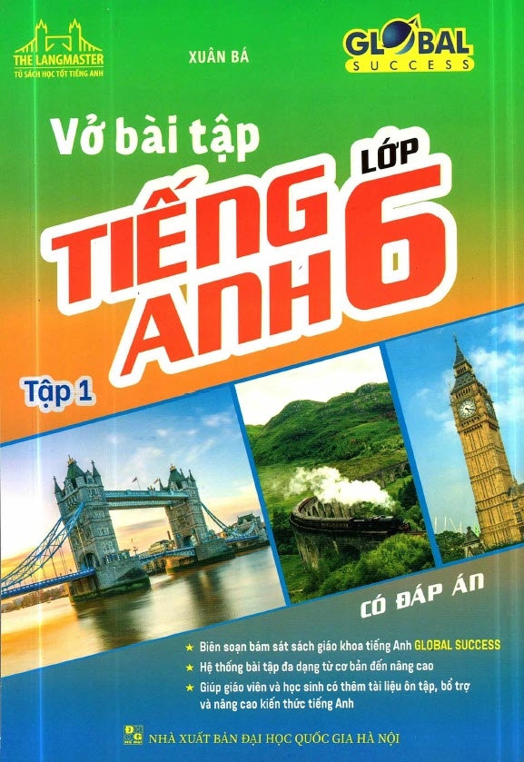 Vở bài tập tiếng anh 6 tập 1 (global sussess)