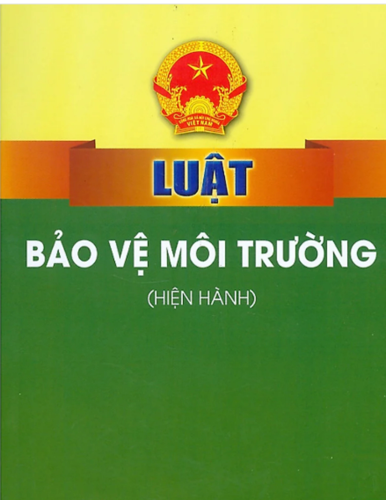 Luật bảo vệ môi trường năm 2020