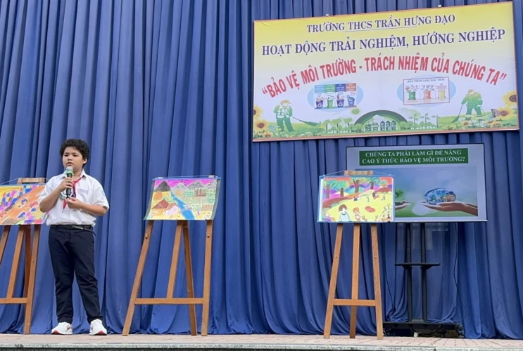 Trải nghiệm, hướng nghiệp: Bảo vệ môi trường - Trách nhiệm của chúng ta