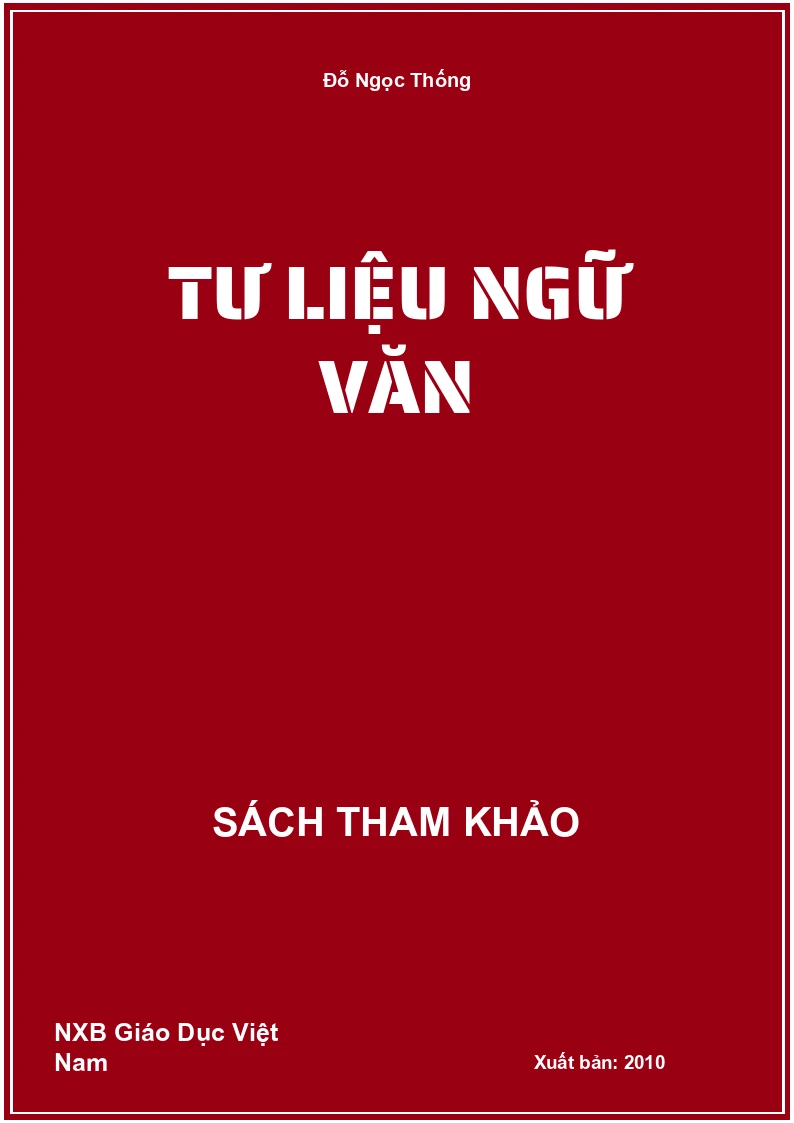 Tư Liệu Ngữ Văn