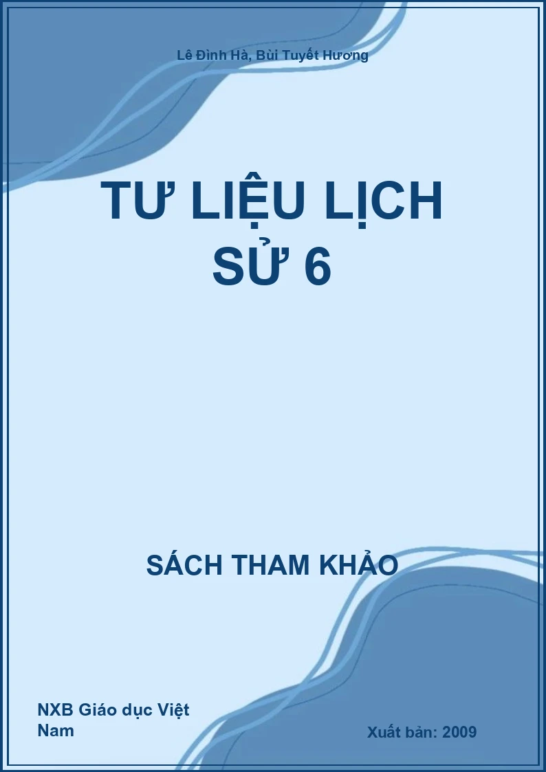 Tư Liệu Lịch Sử 6