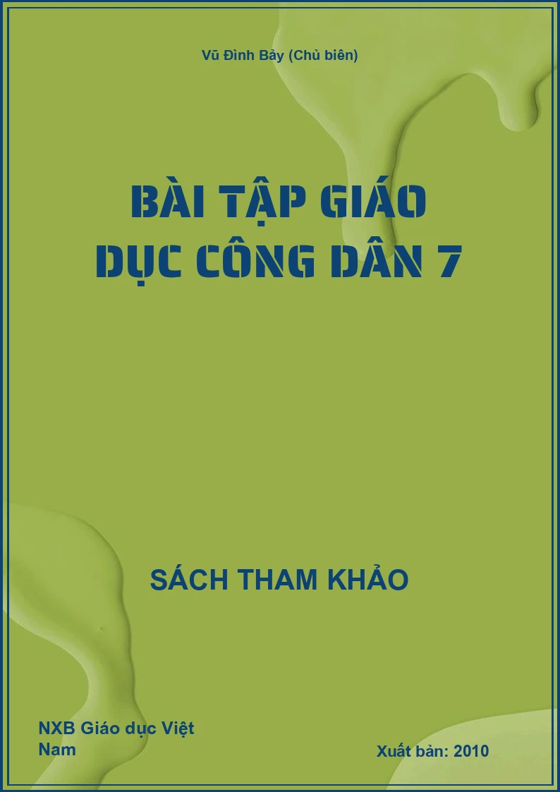Bài Tập Giáo Dục Công Dân 7
