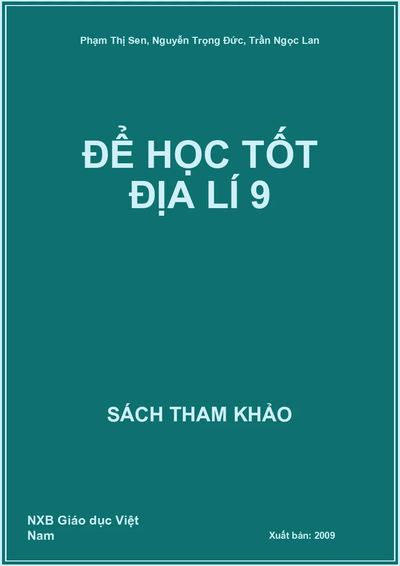 Để Học Tốt Địa Lí 9