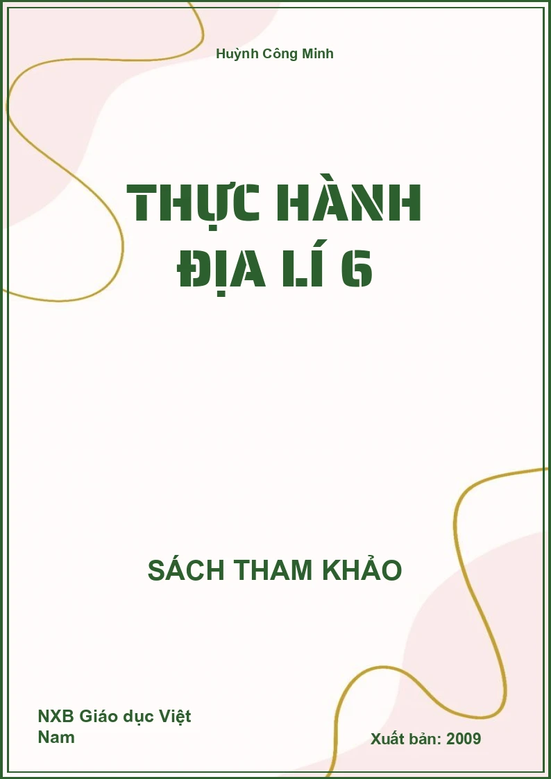 Thực Hành Địa Lí 6