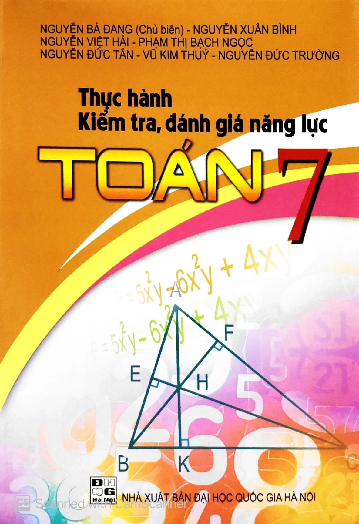 Thực hành Kiểm tra, đánh giá năng lực Toán 7