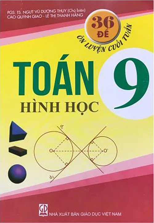 36 đề ôn luyện cuối tuần Toán 9 - Hình học