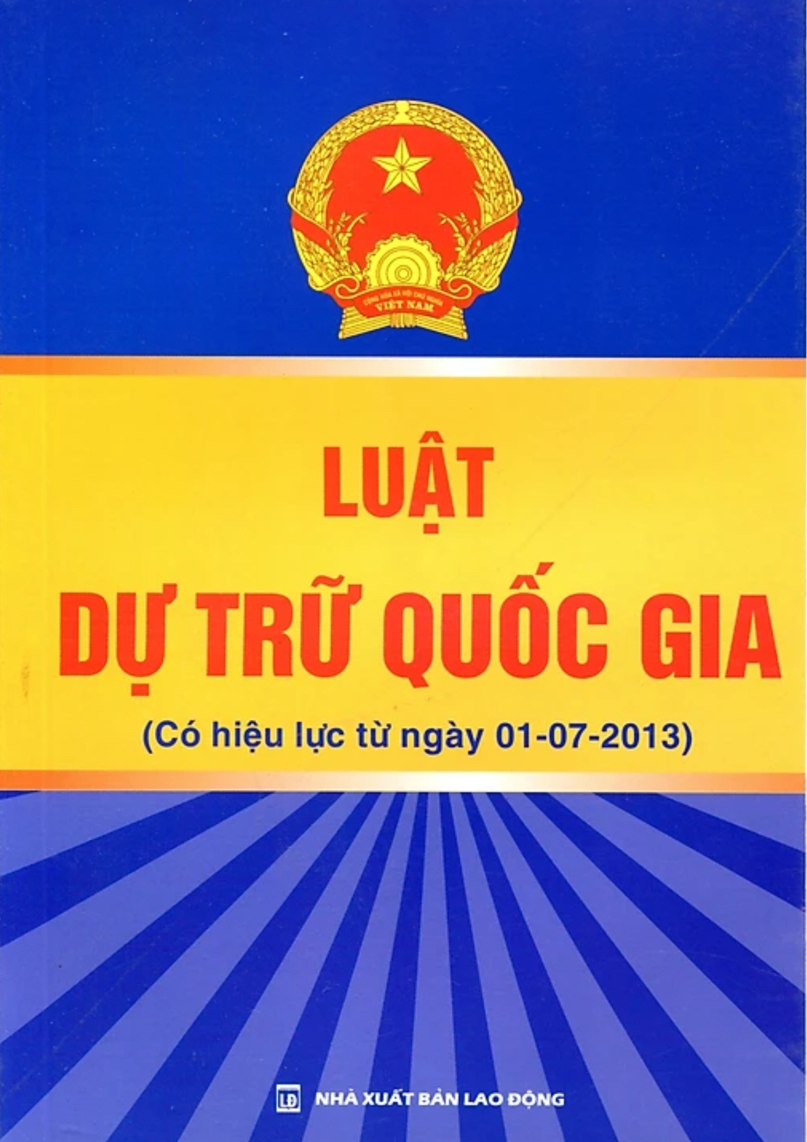 Luật Dự Trữ Quốc Gia