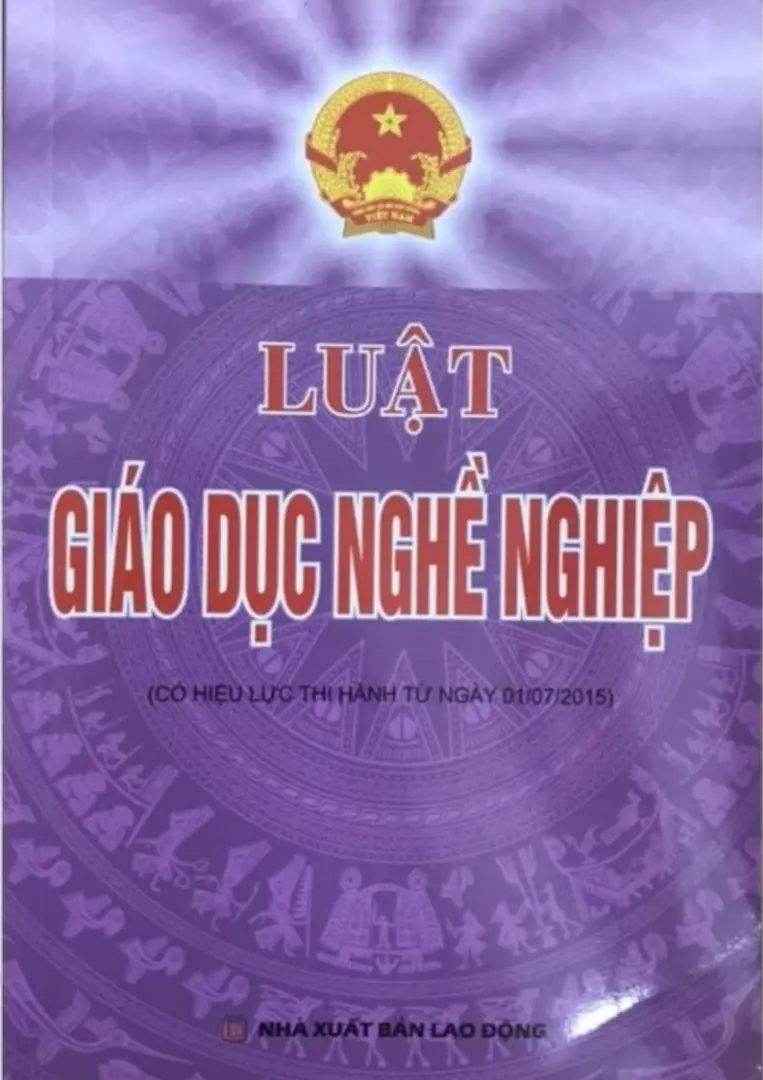 Luật Giáo Dục Nghề Nghiệp