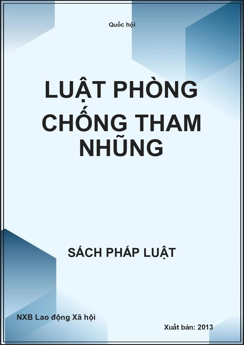 Luật Phòng Chống Tham Nhũng